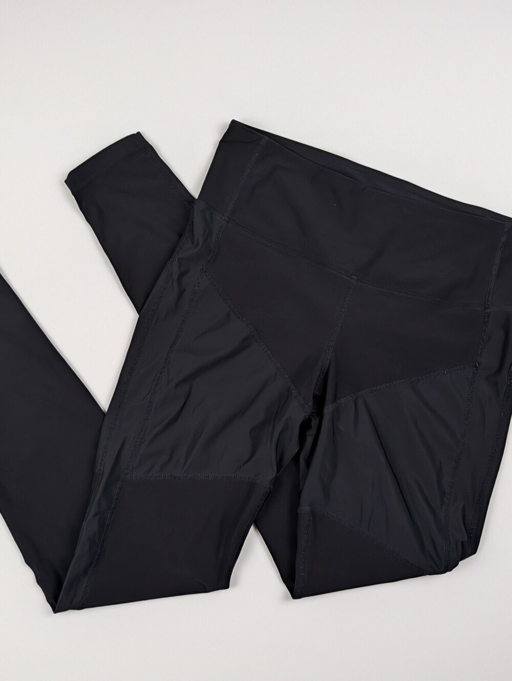 IntelliSkin Posture Leggings M Black Mesh Panel Gymcore Techwear Made in USA